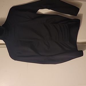 SHAPE FX top, fitting bodice, high neckline.